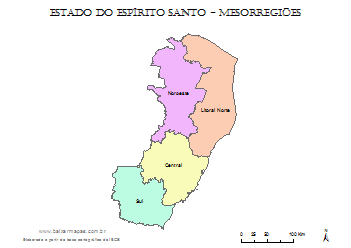 estado-espirito-santo-mesorregioes